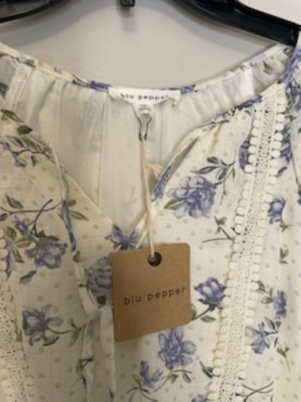Blue Pepper floral dress size M - Picture 5 of 5